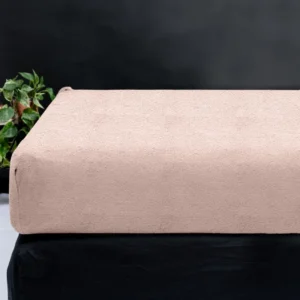 Sleeptime hoeslaken Roze 160 x 200 cm - Roze - 160 x 200 cm - 100% Teddy Polyester