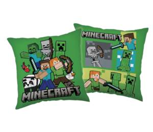 Minecraft sierkussen life 40 x 40 cm - Groen - 40 x 40 cm - 100% Polyester