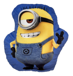 Minions kussen carl - Multicolor - 35 x 30 cm - Katoen