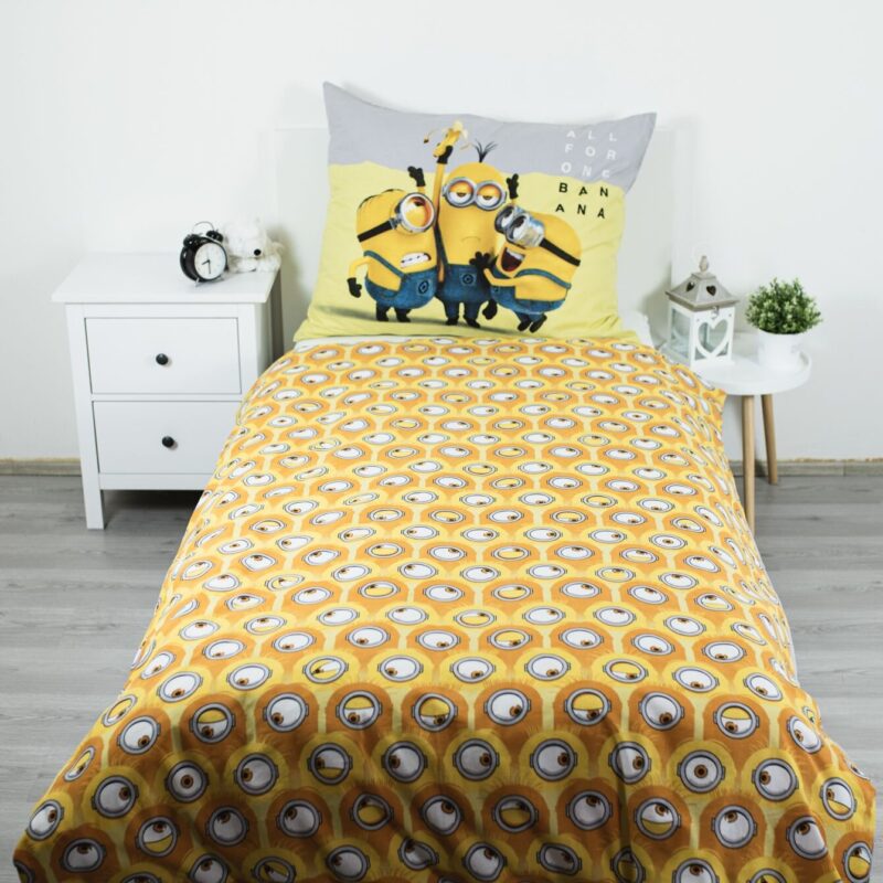 100% katoen dekbedset 140 x 200 cm van Minions in 140 x 200 cm