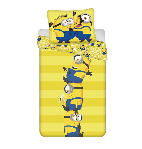 Minions dekbedovertrek 140 x 200 cm - Multicolor - 140 x 200 cm - 100% Polyester Microvezel