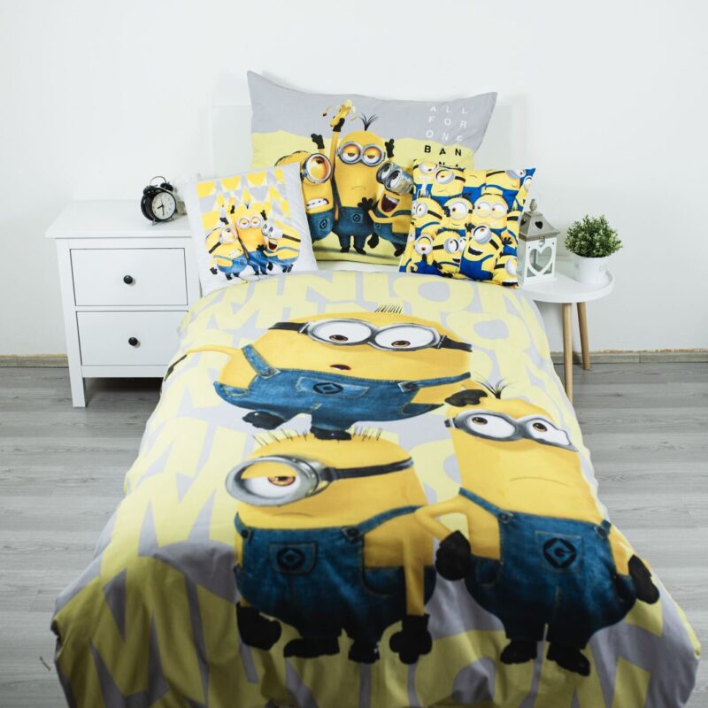 Hoofdkussen van Minions, 40 x 40 cm