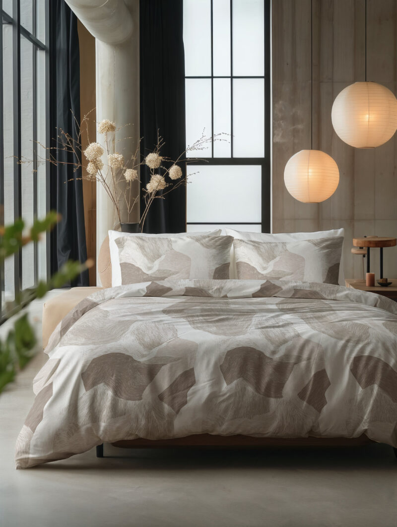 Sleeptime bed 140 x 220 cm van Katoen - Beige
