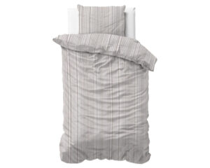 Sleeptime Pinstripe Taupe 140 x 220