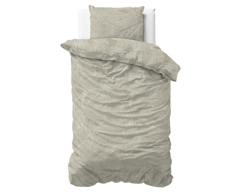 Sleeptime Ripple Taupe 140 x 220 cm
