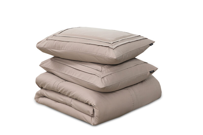 Sleeptime bed 240 x 220 cm van Micropercal - Taupe