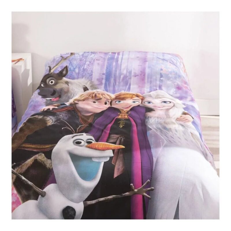 100% katoen dekbedset Magic Team 140 x 200 cm van Disney Frozen in 140 x 200 cm