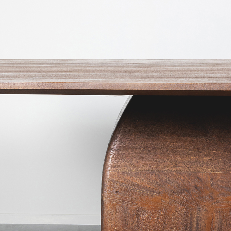 Mangohout tafel Owen van Label51 - foto 3