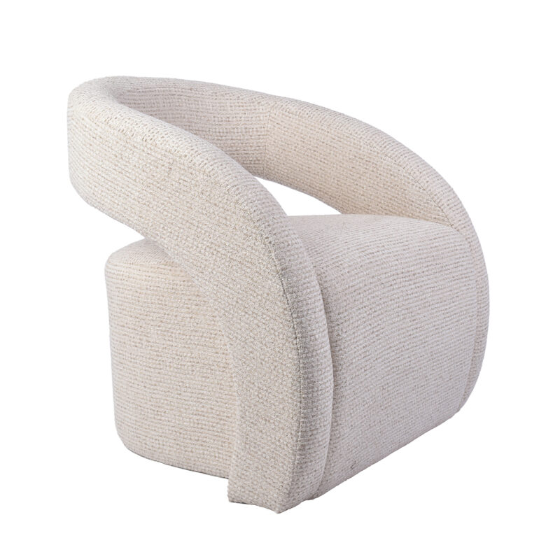 LABEL51 Fauteuil Antibes - Naturel - Geweven