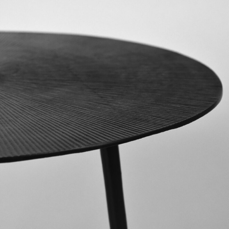 LABEL51 Salontafel Set Nobby - Zwart - Metaal - 60 cm - Rond Metaal