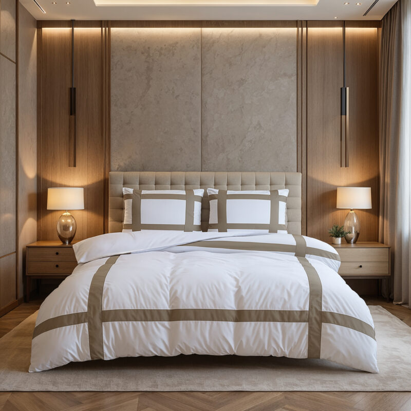 Dreamhouse Alberto Taupe 200 x 200/220 cm