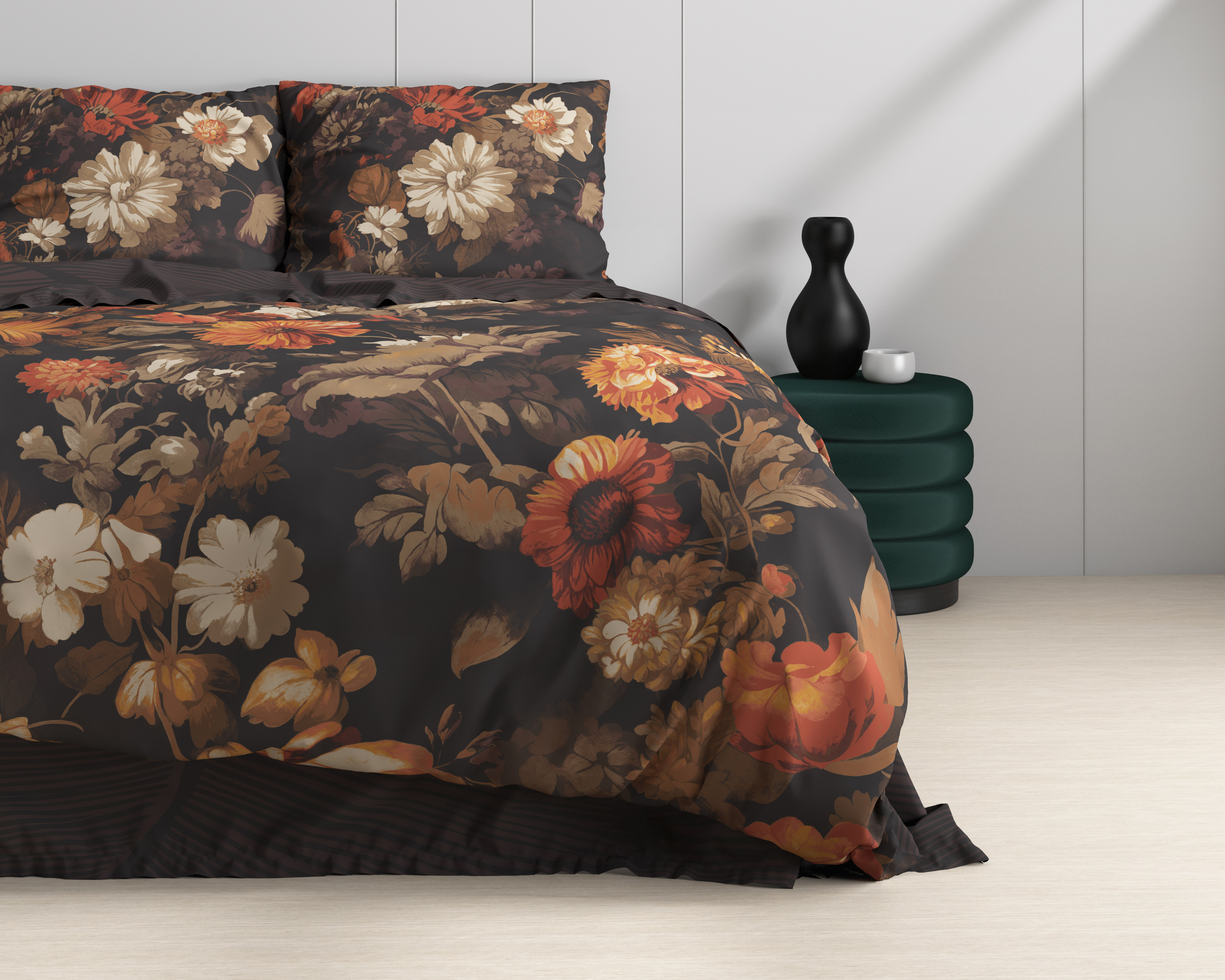 Art flowers Bruin 240 X 200/220