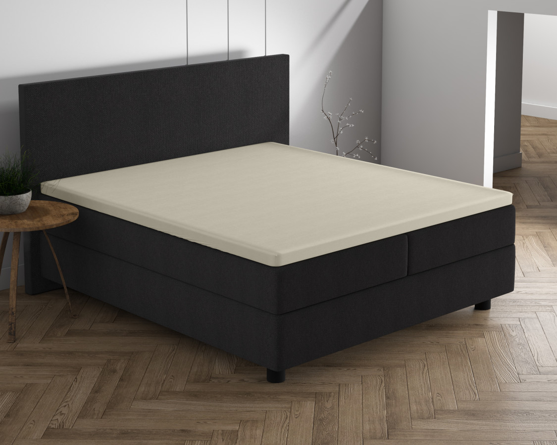 Dreamhouse Dubbel Jersey 220 gr. Topper Hoeslaken Creme 80/90 X 200/220 cm