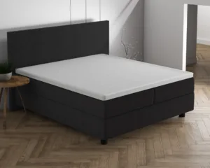 Dreamhouse hoeslaken Wit 160/180 x 200/220 cm - Wit - 160 x 200 cm - 100% Katoen gebreid
