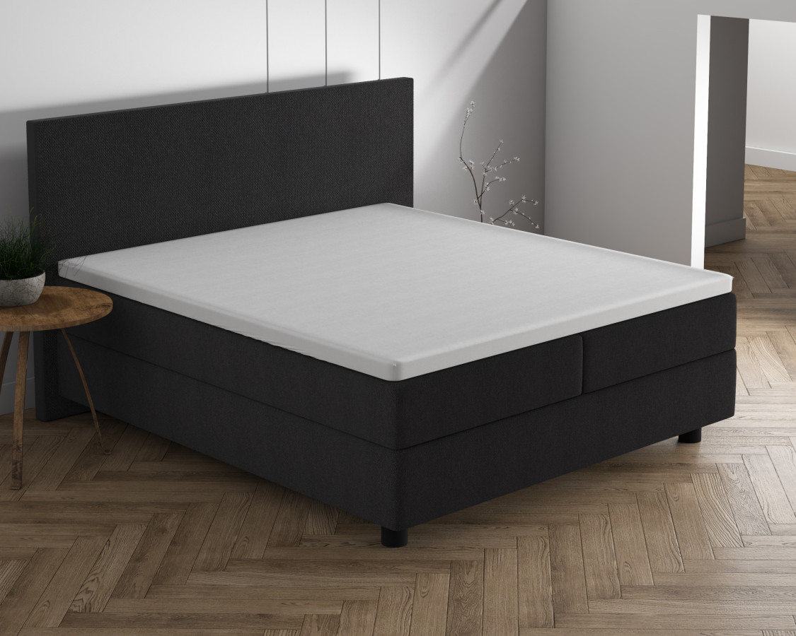 Dreamhouse Dubbel Jersey 220 gr. Topper Hoeslaken Wit 190/200 x 220/230 cm