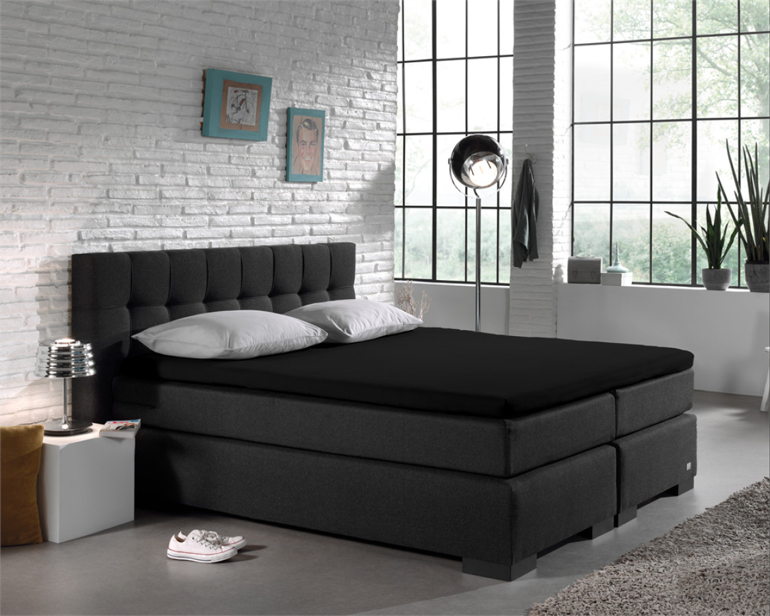 Zwart 140 x 200 cm laken van Dreamhouse, 140 x 200 cm