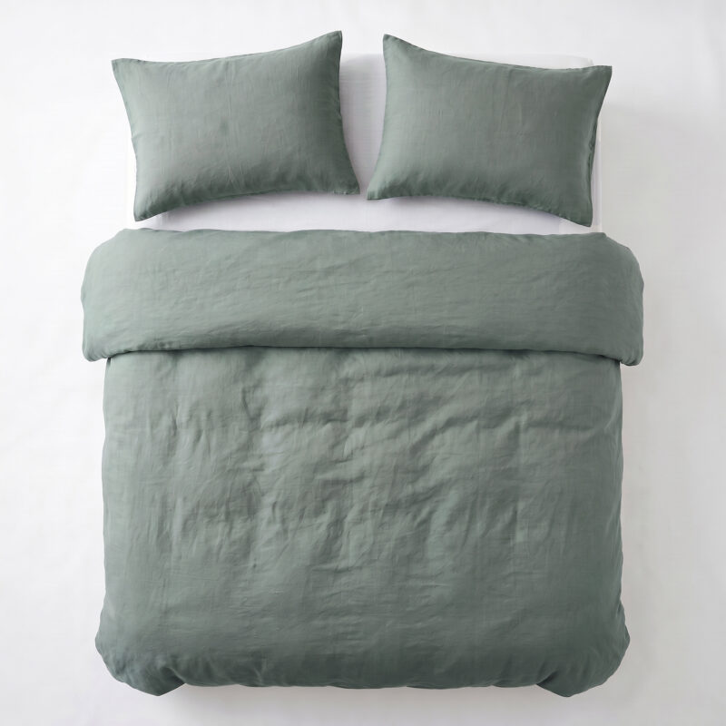 Dreamhouse Stone Washed Groen 240 x 200/220 cm