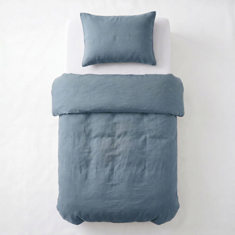 Dreamhouse Stone washed Blauw 140 x 200/220 cm