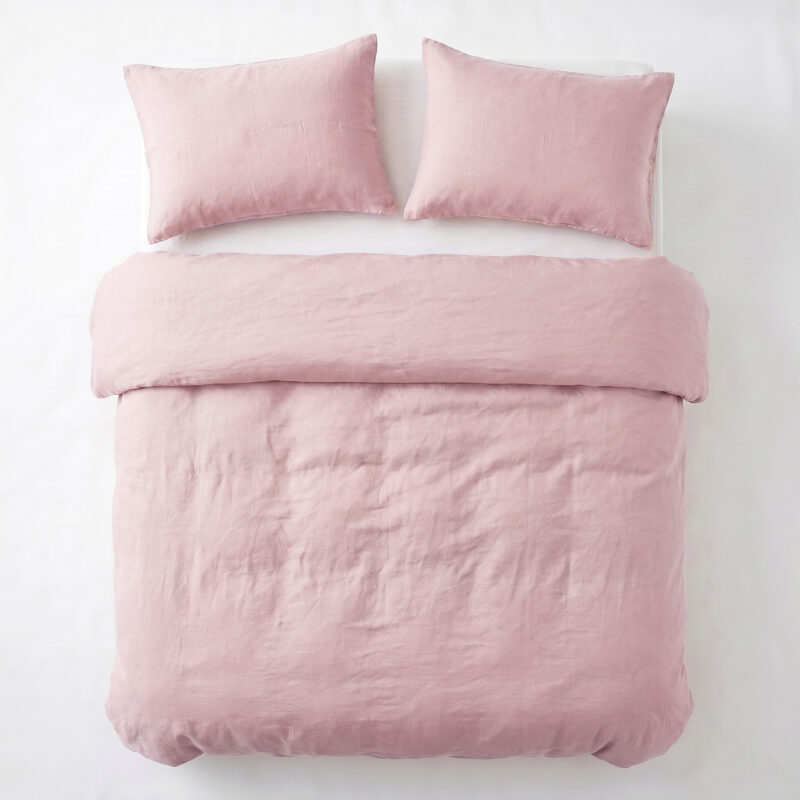 Dreamhouse Stone washed Roze 200 x 200/220 cm