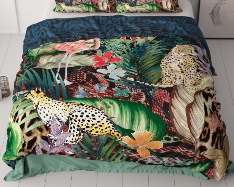 Tiago Multi - Dreamhouse bed 200 x 220 cm van Katoen satijn