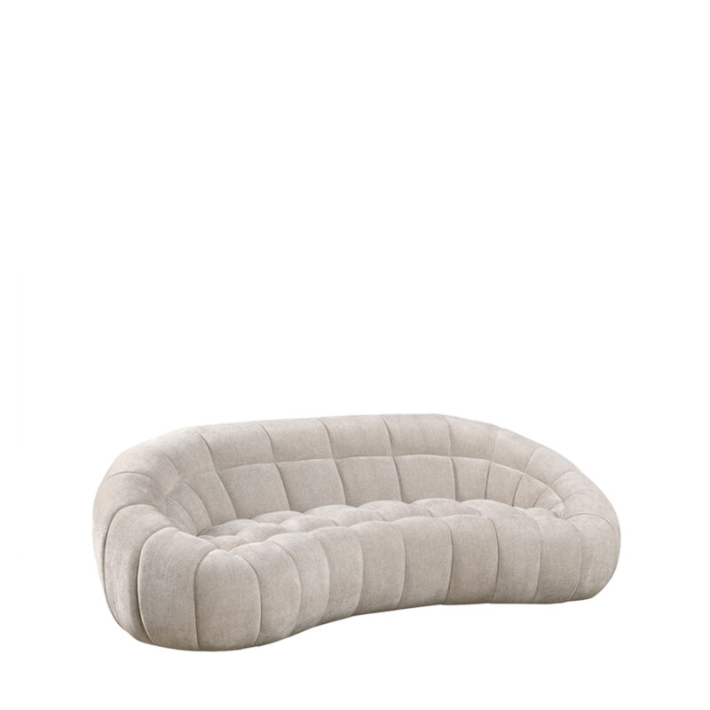 LABEL51 Bank Cloud - Naturel - Chenille - 3-Zits Cloud