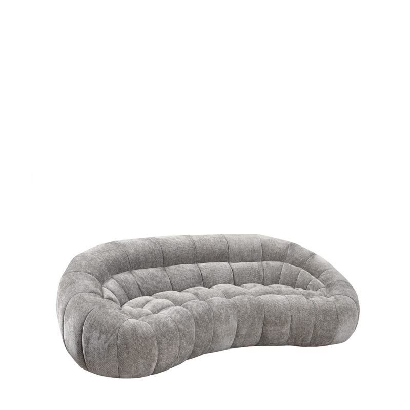 LABEL51 Bank Cloud - Stone - Chenille - 3-Zits Chenille