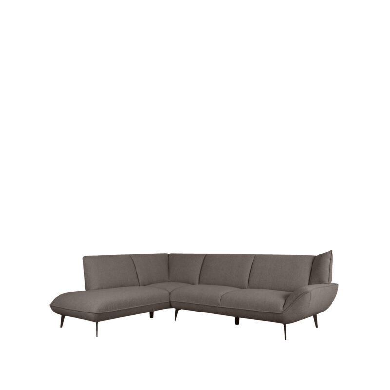 Label51 hoekbank Pesaro - Bruin - Boucle - foto 1