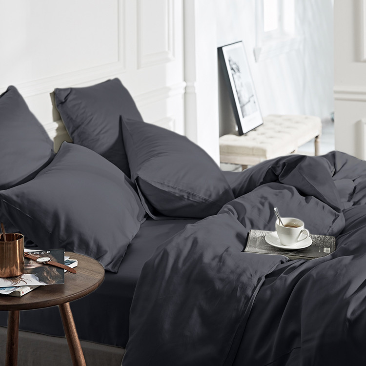 Bedframe van Primaviera Deluxe in 140 x 200/220 cm - Antraciet