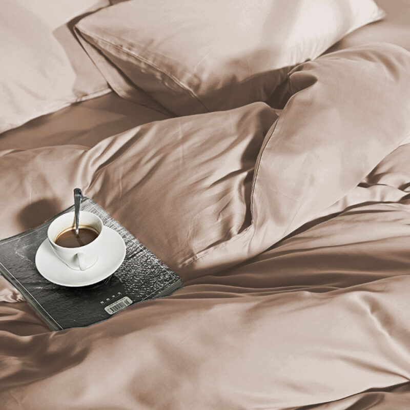 Primaviera Deluxe bed 200 x 200/220 cm - Taupe