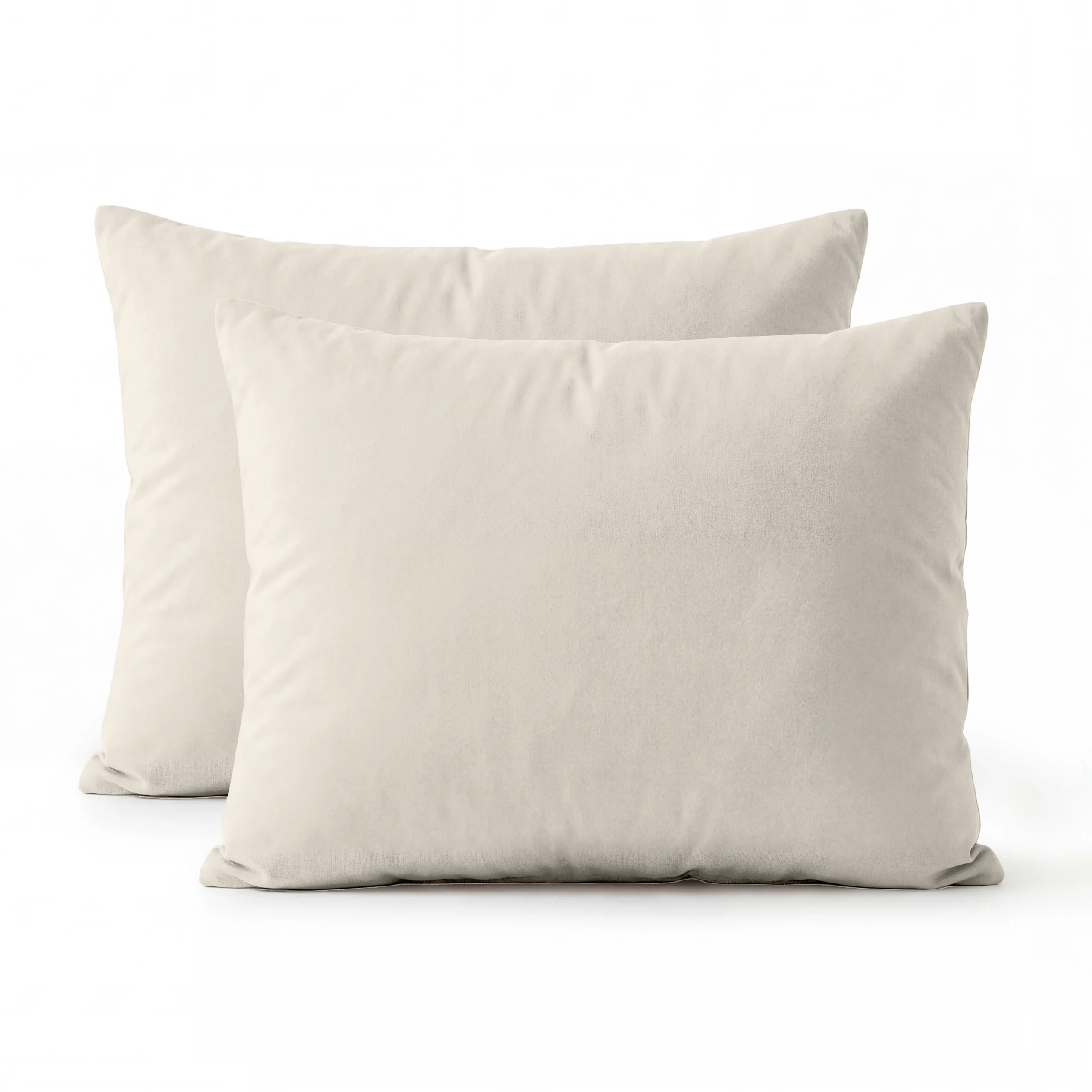 Primaviera Deluxe Lazy Kussensloop Percale 2Pack Beige 60 x 70 cm