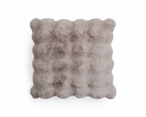 Primaviera Deluxe sierkussen Taupe/Rose 50 x 50 cm - 500 gsm
