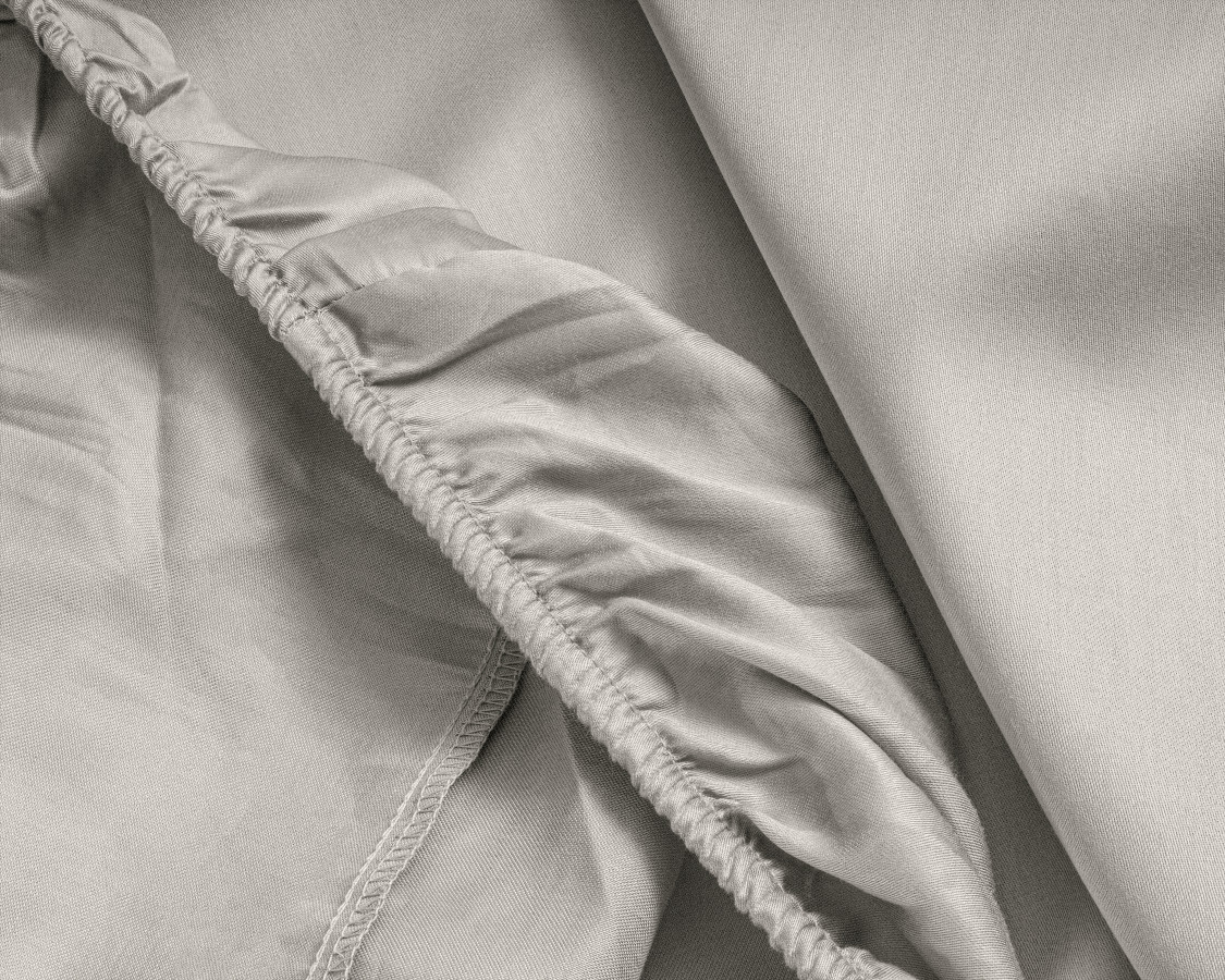 Primaviera Deluxe laken 160 x 200 cm van 100% katoen/satijn, Creme 160 x 200 cm - Crème