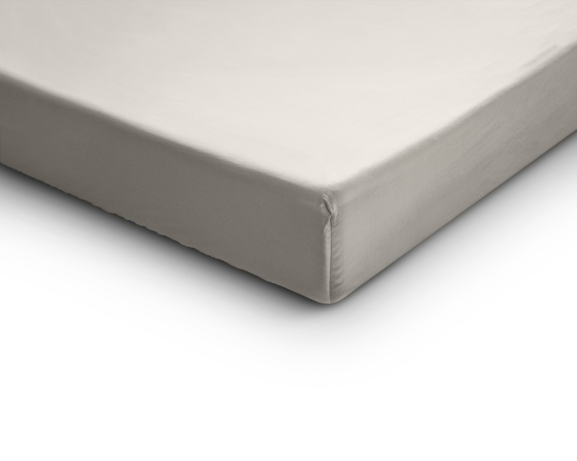 Hoeslaken Creme 90 x 200 cm 90 x 200 cm van Primaviera Deluxe, Crème