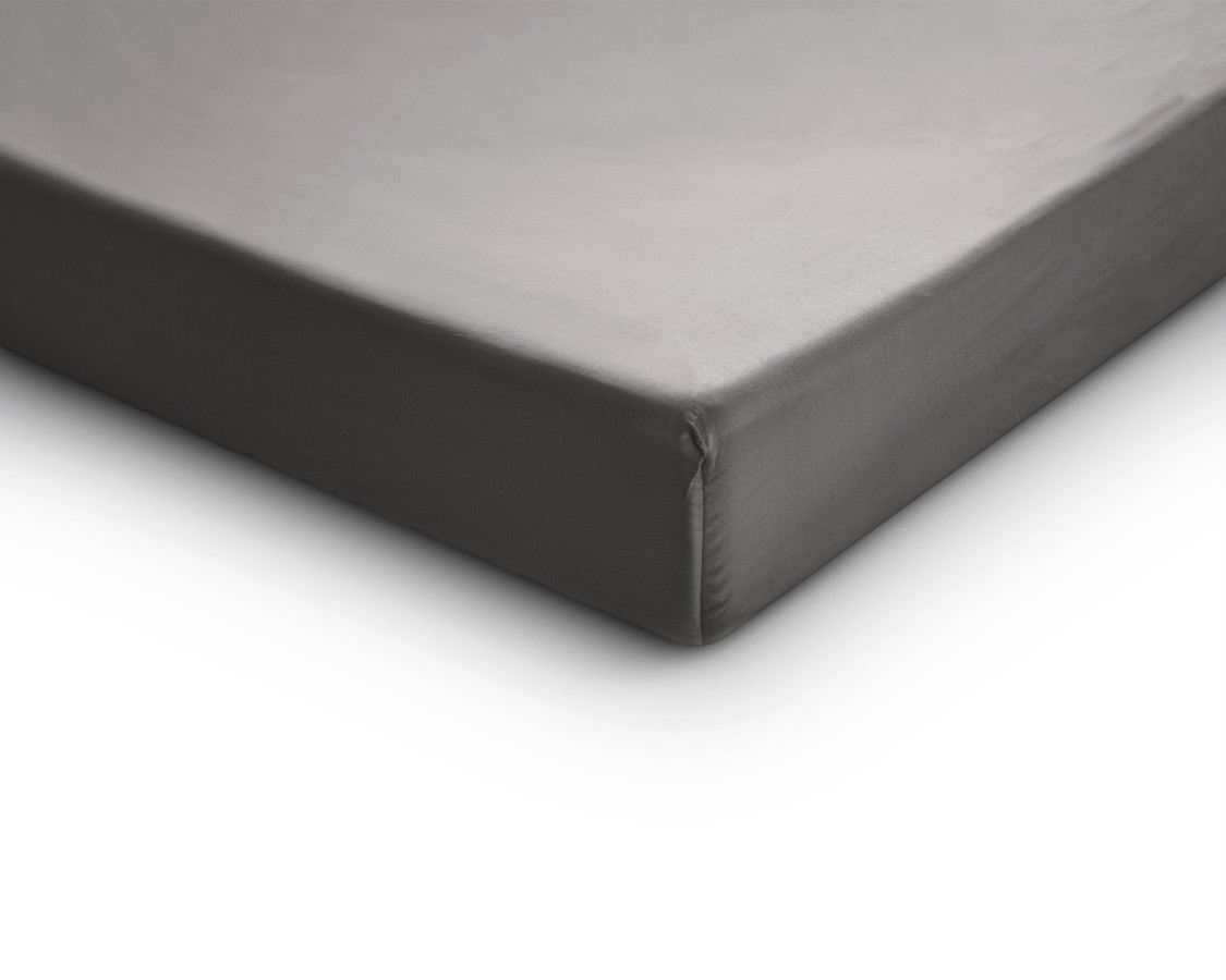 Hoeslaken Grijs 90 x 220 cm 90 x 220 cm van Primaviera Deluxe, Grijs