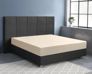 Primaviera Deluxe hoeslaken Zand 120 x 200 cm - Zand - 120 x 200 cm - 100% katoen/satijn