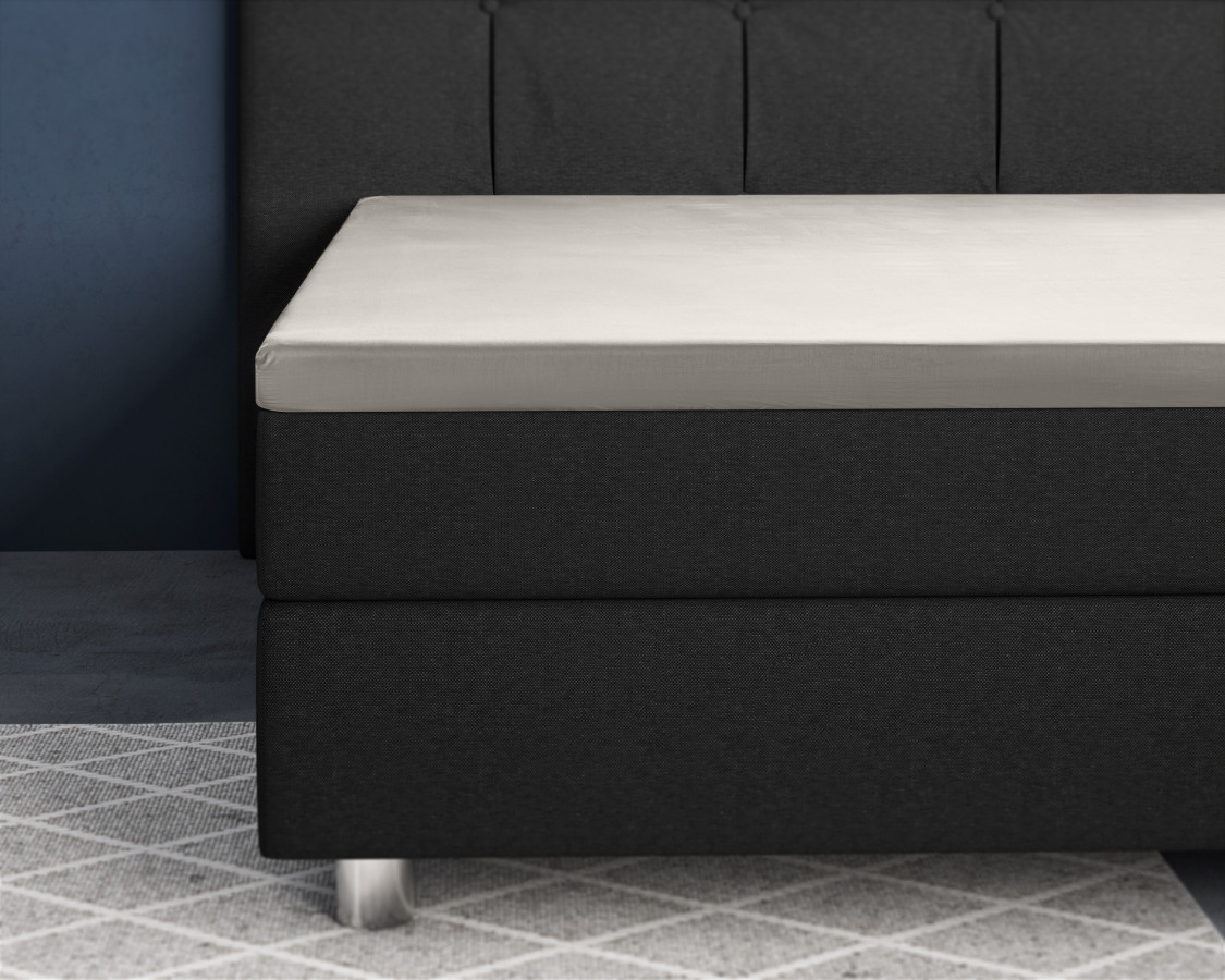 Creme 180 x 200 cm laken van Primaviera Deluxe, 180 x 200 cm
