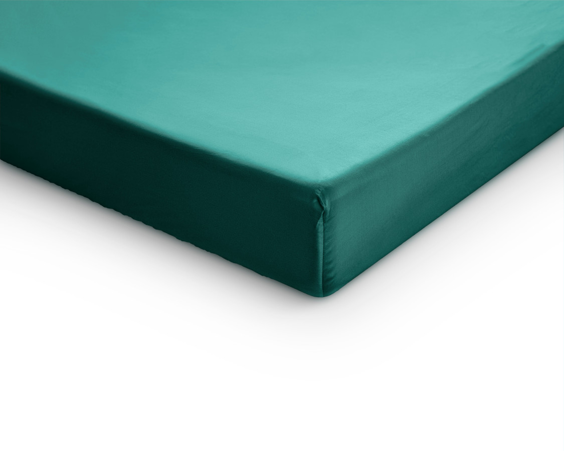 Hoeslaken Donker Groen 180 x 220 cm 180 x 220 cm van Primaviera Deluxe, Donker Groen