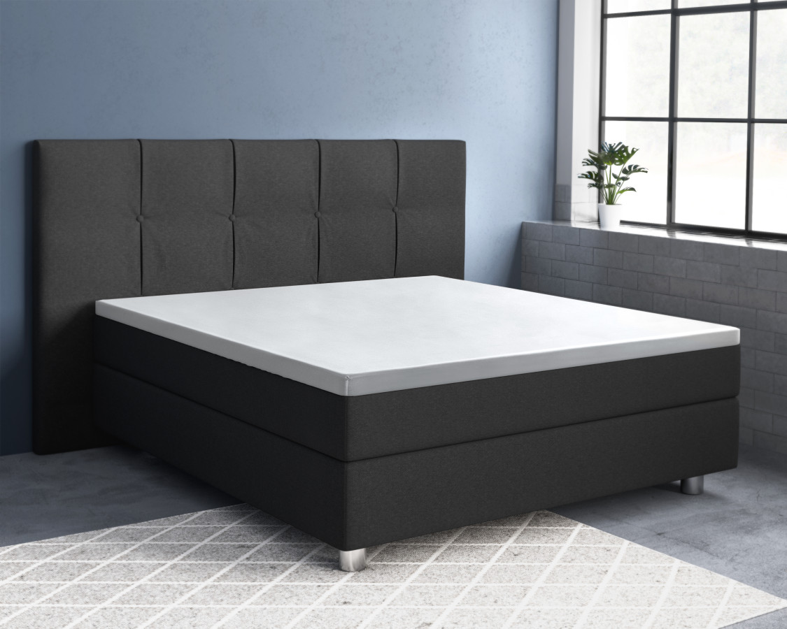100% katoen/satijn hoeslaken Wit 160 x 220 cm van Primaviera Deluxe in 160 x 220 cm