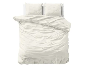 Primaviera Deluxe Uni Satijn Dekbedovertrek Creme 240 x 200/220