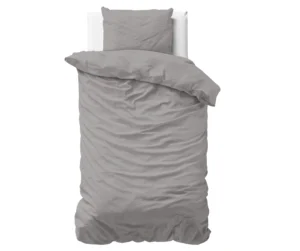 Primaviera Deluxe Uni Satijn Dekbedovertrek Grijs 140 x 200/220