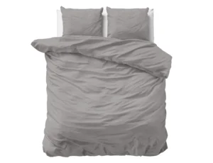 Primaviera Deluxe Uni Satijn Dekbedovertrek Grijs 240 x 200/220