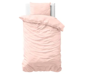 Primaviera Deluxe Uni Satijn Dekbedovertrek Roze 140 x 200/220
