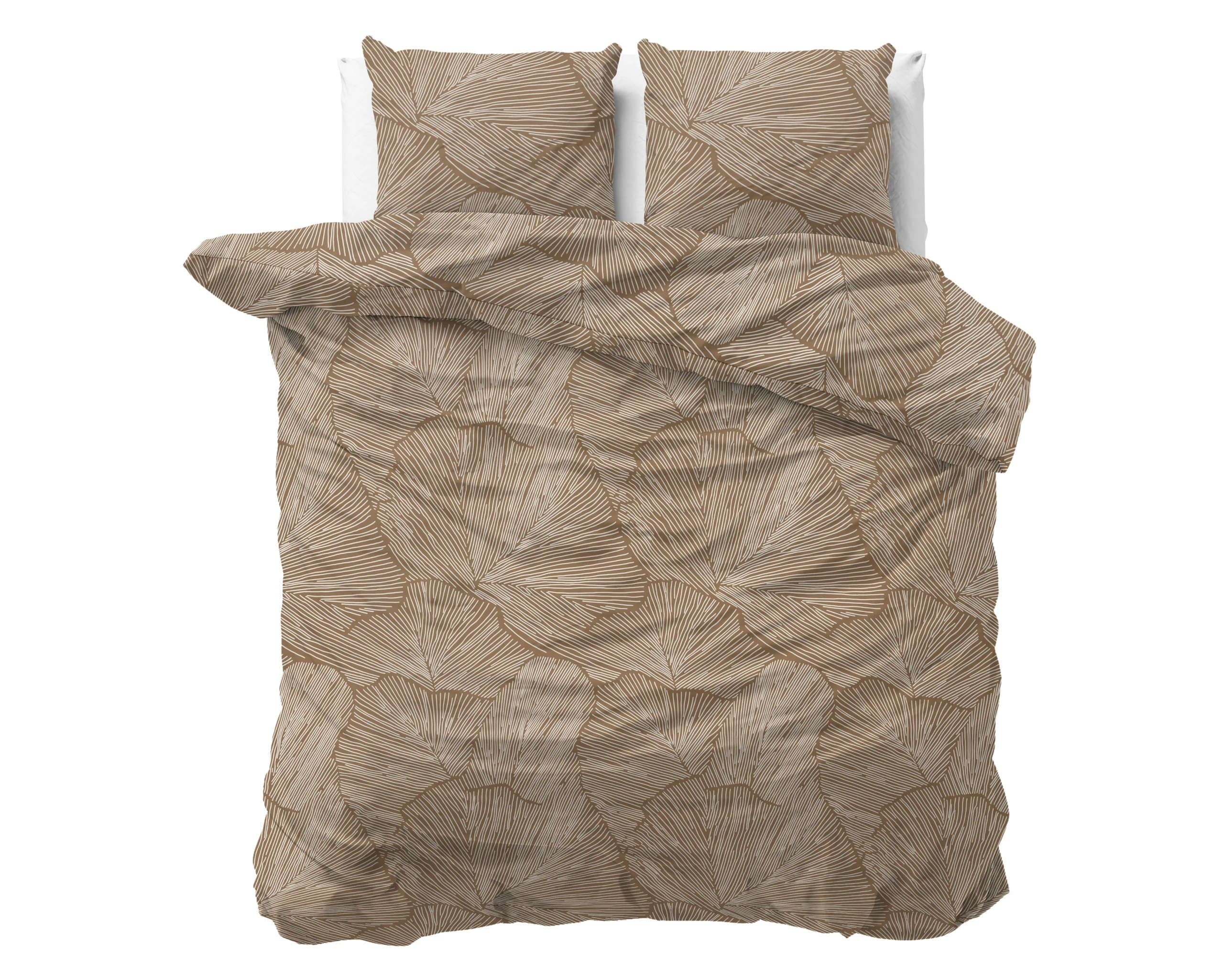 Sleeptime bed 200 x 220 cm van Katoen - Beige/Bruin