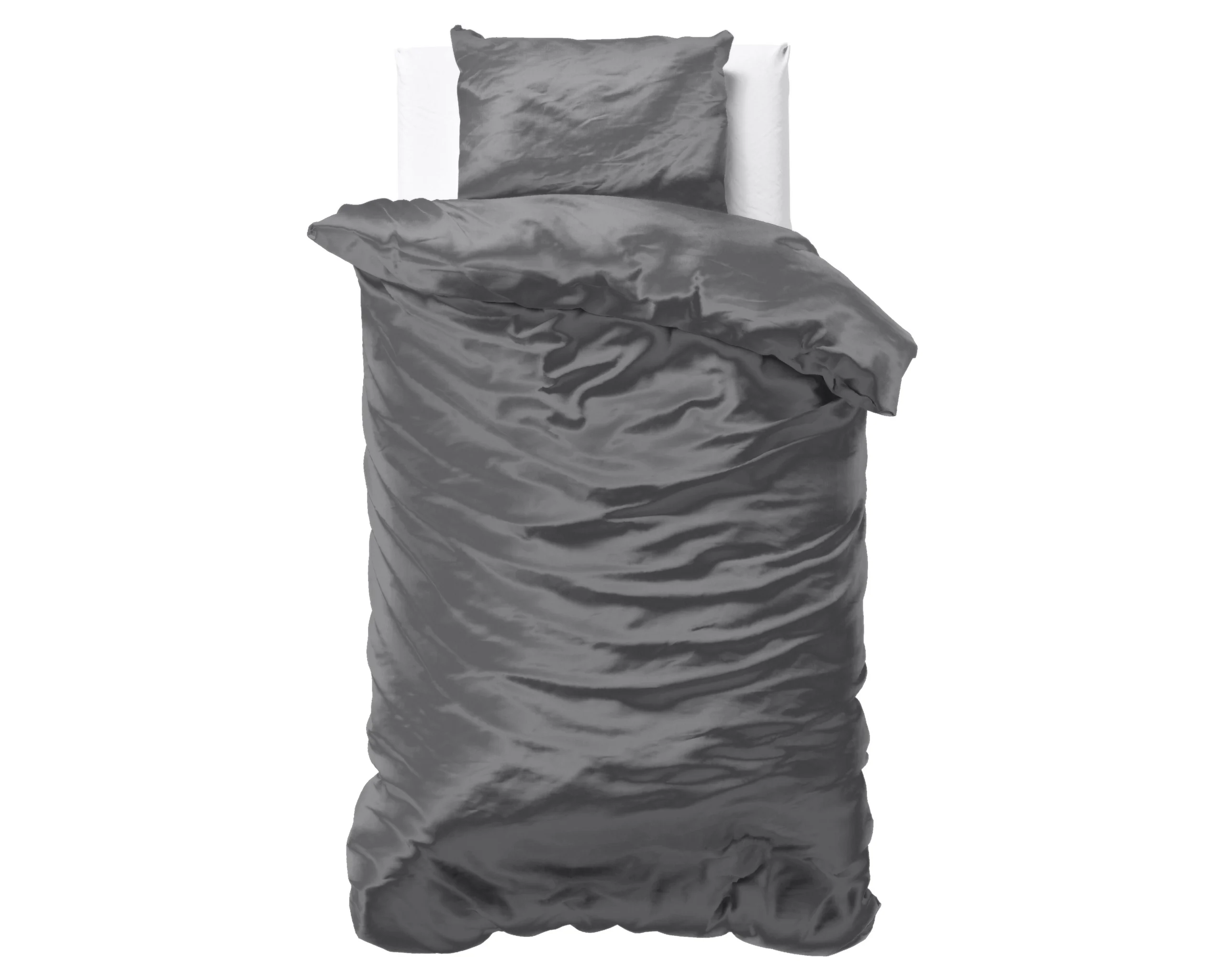 Sleeptime Beauty Skin Care Dekbedovertrek Antraciet 140 x 200/220 cm