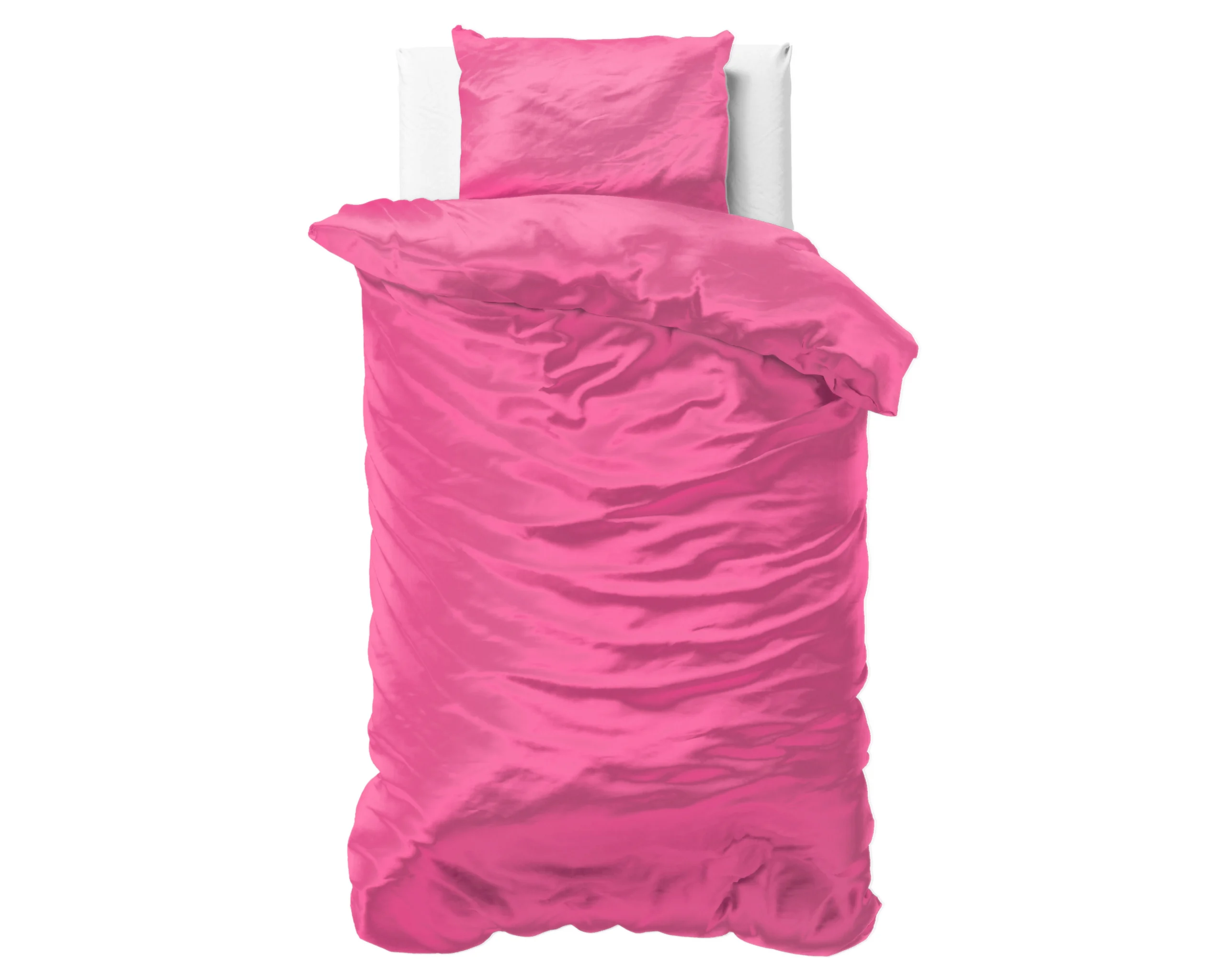 Sleeptime Beauty Skin Care Dekbedovertrek Fel Roze 140 x 200/220 cm