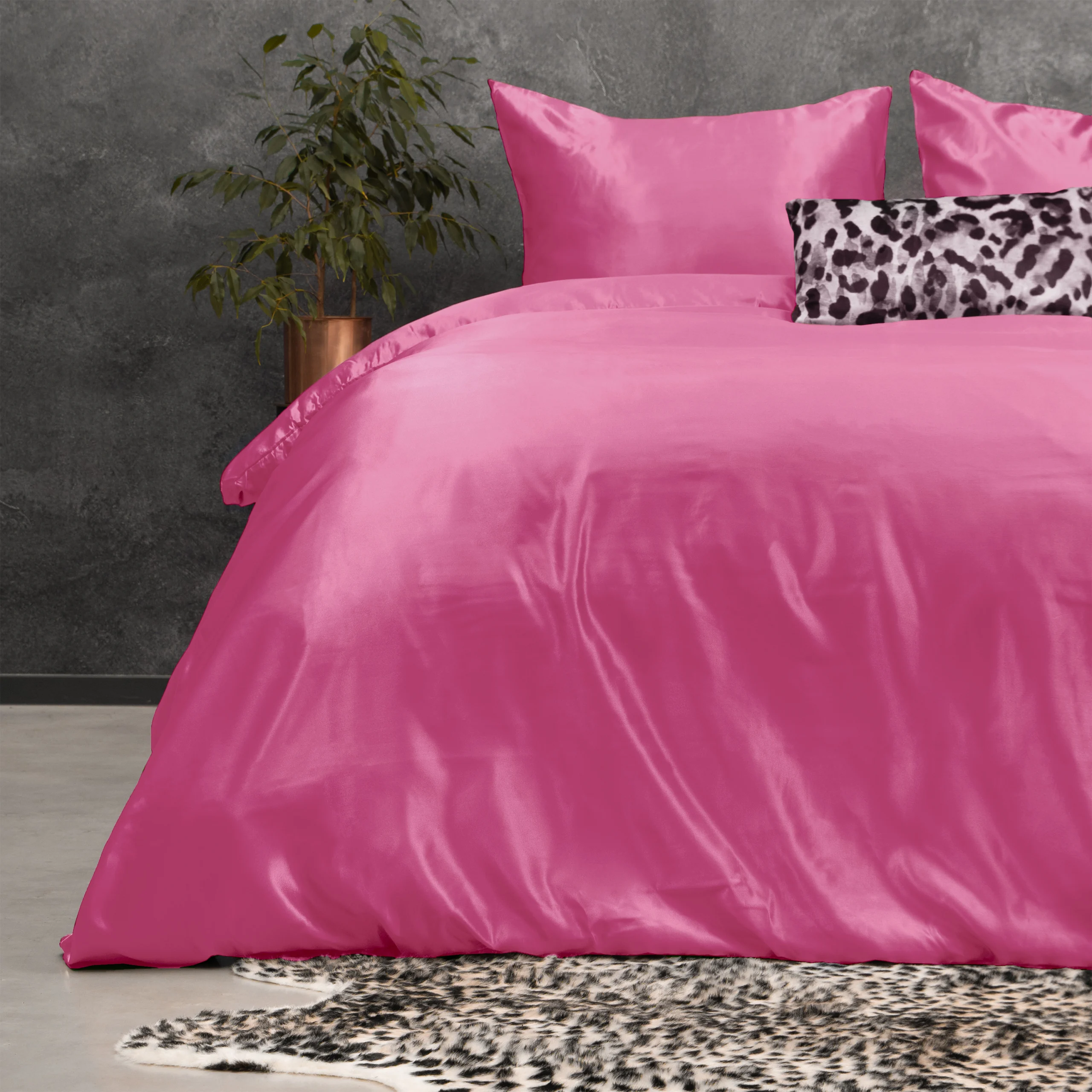 Sleeptime Beauty Skin Care Dekbedovertrek Fel Roze 200 x 220
