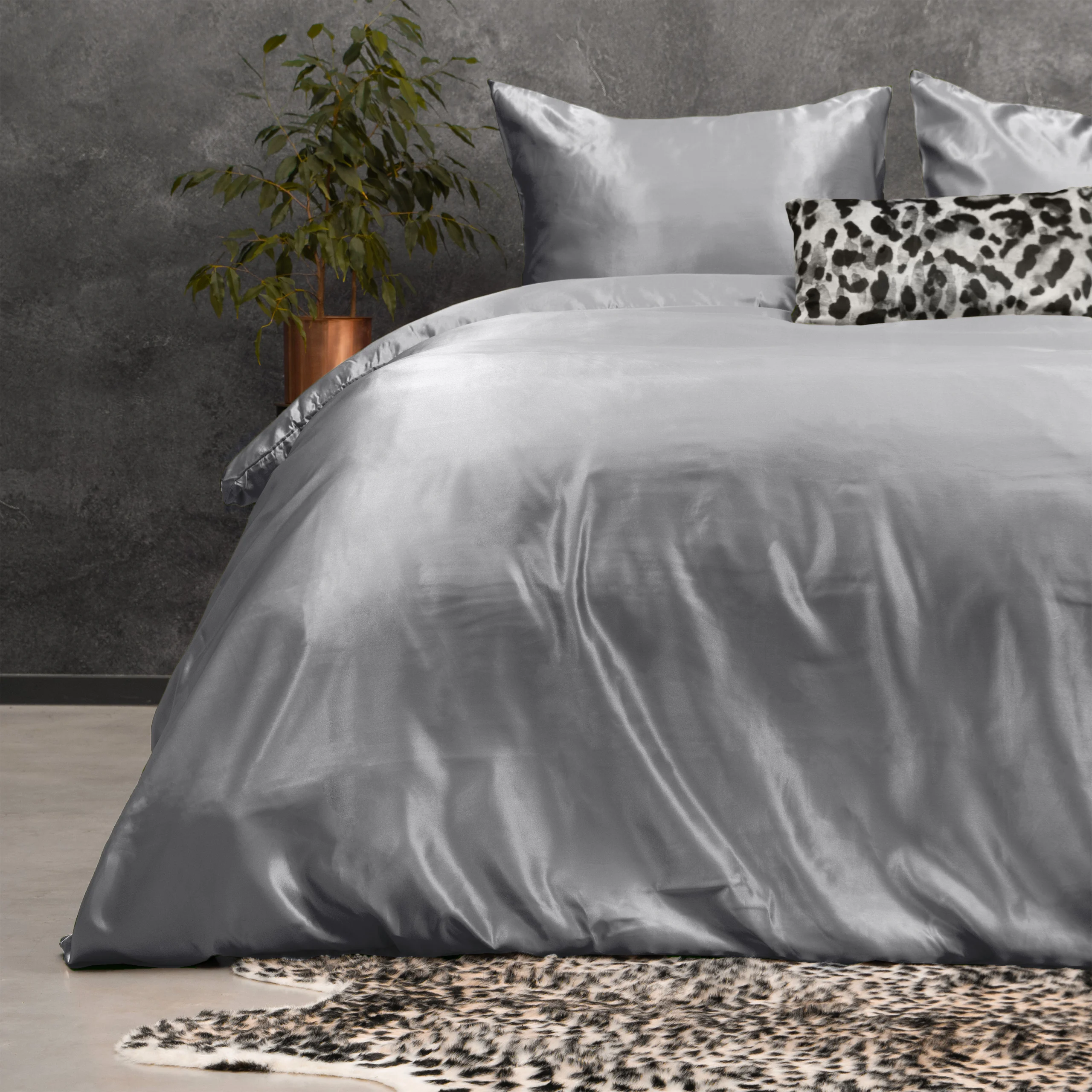 Sleeptime Beauty Skin Care Dekbedovertrek Silver 240 x 220