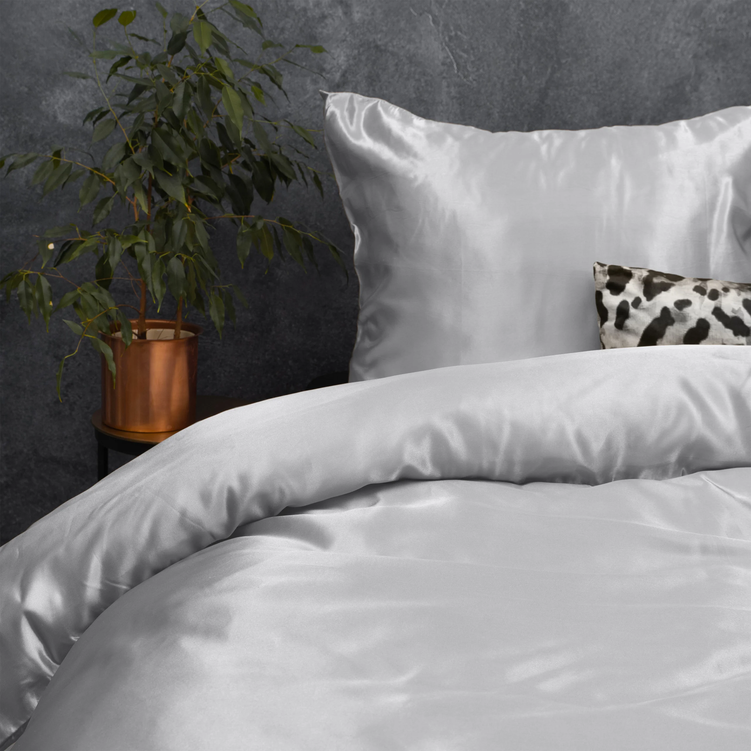 Sleeptime dekbedovertrek 240 x 220 cm van Microvezel, Silver 240 x 200/220 cm