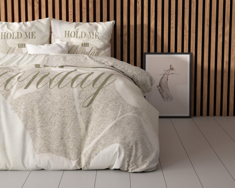 Clarence Zand - Sleeptime bed 140 x 220 cm van Microvezel