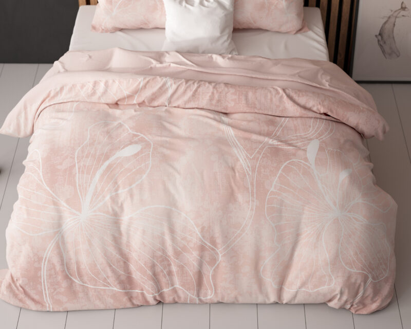 Dory Roze - Sleeptime bed 240 x 220 cm van Microvezel
